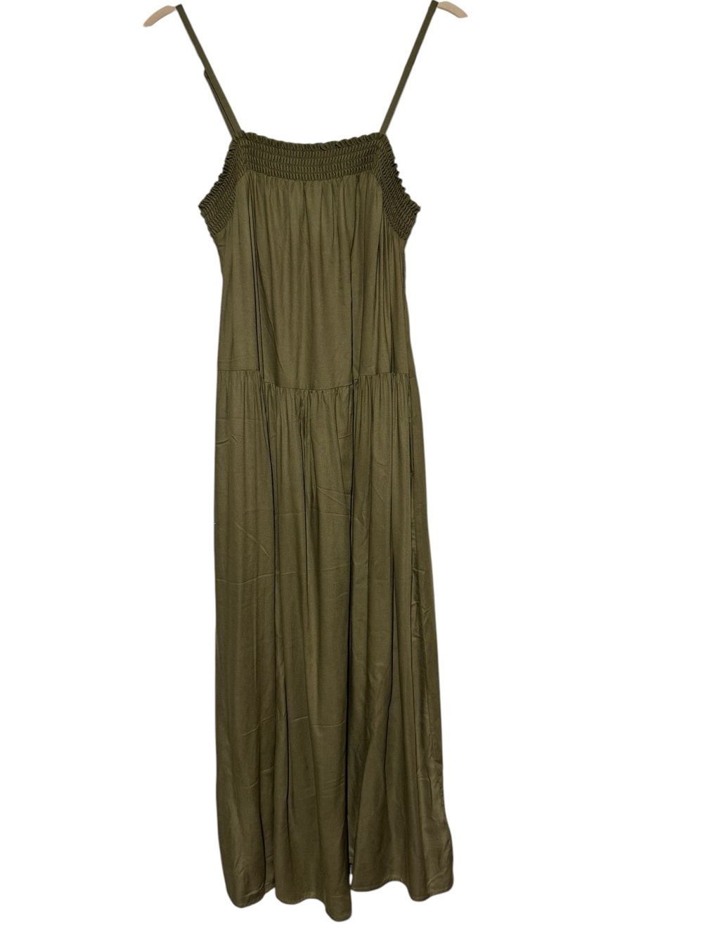 Old Navy Midi Sundress Size XS Flowy Boho Hippie Cottagecore Smocked Summer